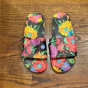Floral Slides - Size 10